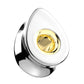 Ohrplug Tränen-Tropfen Silber Hohles Zentrum Gold Chirurgenstahl Ohrpiercing Ohrschmuck Tunnel Sattelverschluss 8-16mm