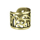 Ohrklemme VINTAGE DESIGN CUT OUT Ohrringe Ohrclip Fake-Piercing Messing Silber Gold