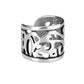 Ohrklemme VINTAGE DESIGN CUT OUT Ohrringe Ohrclip Fake-Piercing Messing Silber Gold