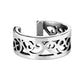 Ohrklemme FILIGRANES HERZ CUT OUT Ohrringe Ohrclip Fake-Piercing Messing Silber Gold