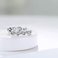 Ohrklemme ZIRKONIA REIHE clear Ohrringe Ohrclip Fake-Piercing Messing Silber Gold
