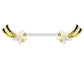 Brustwarzenpiercing Stern-SCHNUPPE Brustpiercing Intimpiercing Edelstahl Glitzer-Opal Silber Gold Roségold Stab 1,6mm 14mm