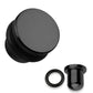 Ohrplug Flat TOP Ohrpiercing Ohrschmuck Chirurgenstahl Tunnel Sattelverschluss Single Flair Schwarz Gold Regenbogen 1,6-8mm