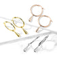 1 Paar Damen Ohrringe CREOLE Tropfen-Anhänger Länge 43,2mm Ohrstecker Chirurgenstahl Gold Roségold Silber