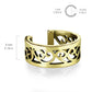 Ohrklemme FILIGRANES HERZ CUT OUT Ohrringe Ohrclip Fake-Piercing Messing Silber Gold