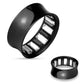 Ohrtunnel Glitzer-Steine Kristalle Ohrpiercing Ohrschmuck Chirurgenstahl Plug Sattelverschluss Silber Gold Schwarz Clear 8-25mm