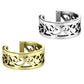 Ohrklemme FILIGRANES HERZ CUT OUT Ohrringe Ohrclip Fake-Piercing Messing Silber Gold