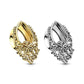 Ohrtunnel Filigraner Vintage Tropfen Silber Gold Ohrpiercing Chirurgenstahl Ohrschmuck Plug 8-16mm Sattelverschluss