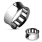 Ohrtunnel Glitzer-Steine Kristalle Ohrpiercing Ohrschmuck Chirurgenstahl Plug Sattelverschluss Silber Gold Schwarz Clear 8-25mm