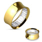 Ohrtunnel Glitzer-Steine Kristalle Ohrpiercing Ohrschmuck Chirurgenstahl Plug Sattelverschluss Silber Gold Schwarz Clear 8-25mm