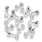 1 Knorpel Ohrstecker Zirkonia Clear 3/4mm Stern Cartilage Labret Piercing Tragus viele Farben Edelstahl Schraubverschluss Steg 6mm
