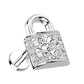 Knorpel Ohrstecker Schloss Silber Gold Roségold Pavé Zirkonia Clear Piercings Chirurgenstahl Schraubverschluss Stab 6/8mm lang