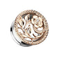 Ohrplug Blumen REBEN ZIRKONIA Ohrpiercing Ohrschmuck Chirurgenstahl Tunnel Sattelverschluss Silber Gold Roségold Clear 6-16mm