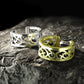 Ohrklemme FILIGRANES HERZ CUT OUT Ohrringe Ohrclip Fake-Piercing Messing Silber Gold