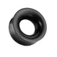 Ohrtunnel KONKAVES Design Ohrpiercing Ohrschmuck ORGANISCHES Holz Plug Sattelverschluss Braun Schwarz 5-25mm