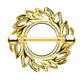 Ring TRIBAL Brustwarzenpiercing Intimpiercing Brustpiercing Edelstahl 14 Karat VERGOLDET Silber ROSÈGOLD 1,6mm 19mm