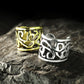 Ohrklemme VINTAGE DESIGN CUT OUT Ohrringe Ohrclip Fake-Piercing Messing Silber Gold