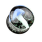 Ohrplug Glow in The Dark Sparkles Ohrpiercing Ohrschmuck Pyrex Glas Tunnel Sattelverschluss 6-16mm