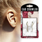 1 Paar Ohrklemmen WELLE 21 x 0,8mm Set Damen Ohrringe Ohrclip Ohrstecker Edelstahl Chirurgenstahl Silber Gold Roségold