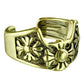 Ohrklemme FLEUR DE LIS KREUZ Ohrringe Ohrclip Fake-Piercing Messing Silber Gold