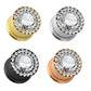 Ohrplug GROSSER ZIRKONIA Ohrpiercing Ohrschmuck Chirurgenstahl Tunnel Schraubverschluss Gold Schwarz Roségold Silber 6-12mm